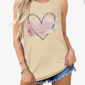 Cute graphic tank - NEW